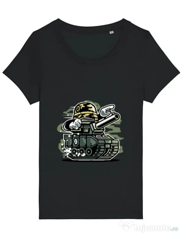 Tricou STANLEY STELLA dama War Tank Negru
