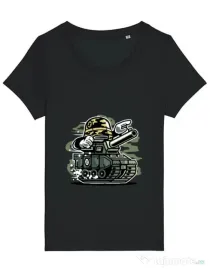 Tricou STANLEY STELLA dama War Tank Negru