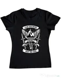 Tricou ADLER dama Torch Negru
