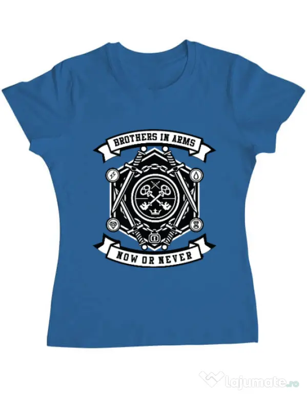 Tricou ADLER dama Keys Albastru azuriu