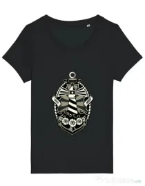 Tricou STANLEY STELLA dama Lighthouse Negru