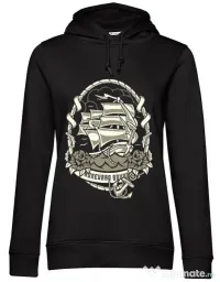 Hoodie dama cu gluga Ship Negru