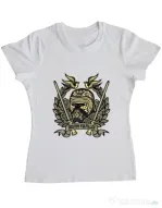 Tricou ADLER dama Destiny Fulfilled Alb