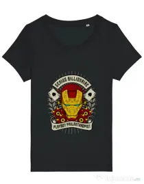 Tricou STANLEY STELLA dama Genius Billionaire Negru