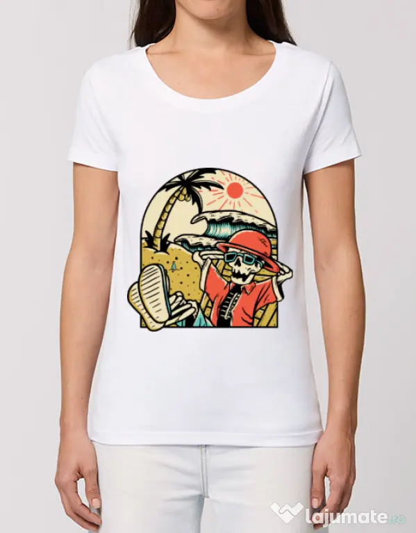 Tricou STANLEY STELLA dama Have a Break Alb