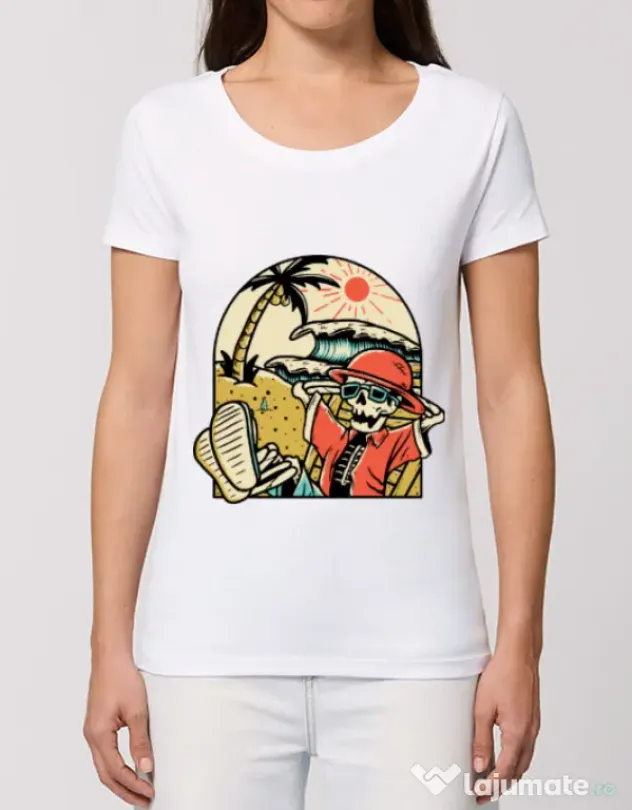 Tricou STANLEY STELLA dama Have a Break Alb