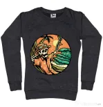 Bluza ADLER dama Have a Nice Day Negru melanj
