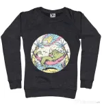 Bluza ADLER dama Asteroid Day Negru melanj