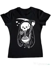 Tricou ADLER dama Ramen Reaper Negru
