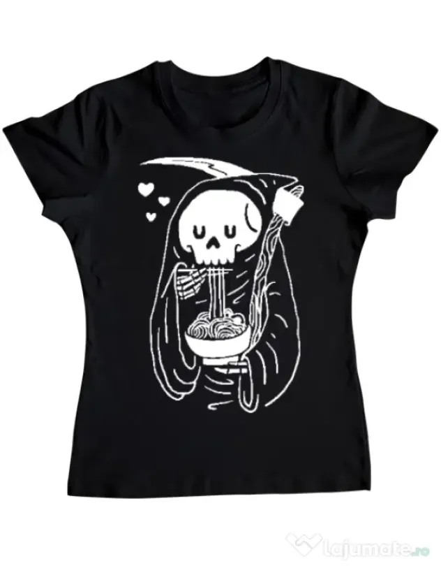 Tricou ADLER dama Ramen Reaper Negru