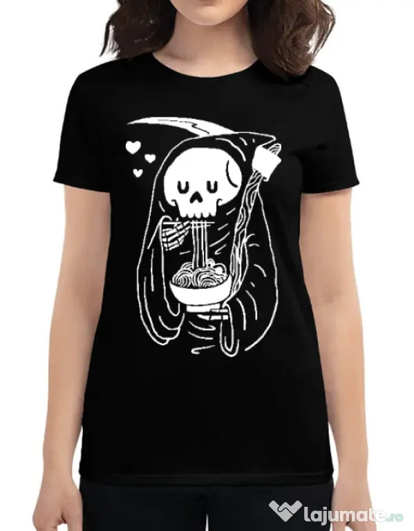 Tricou ADLER dama Ramen Reaper Negru