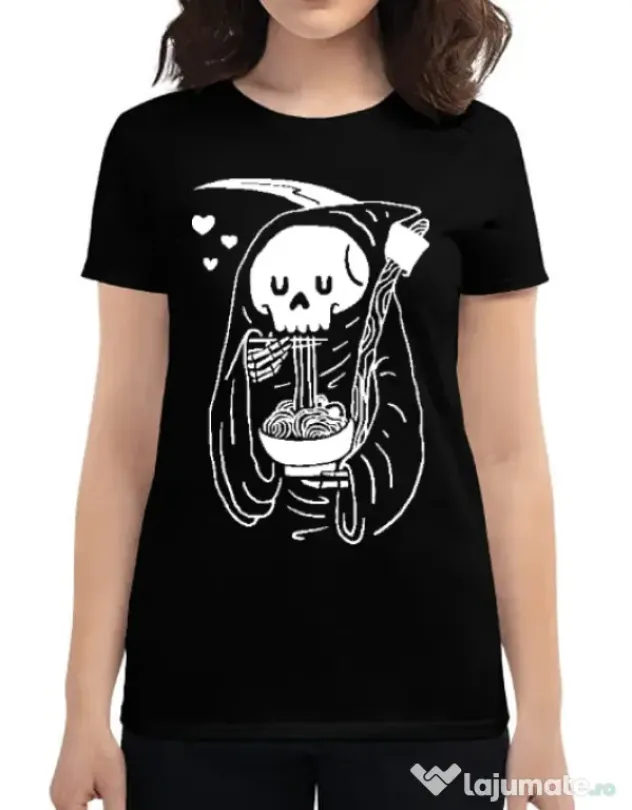 Tricou ADLER dama Ramen Reaper Negru