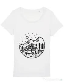 Tricou STANLEY STELLA dama Go Outdoor Alb