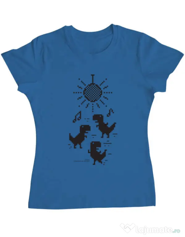 Tricou ADLER dama Dance Albastru azuriu
