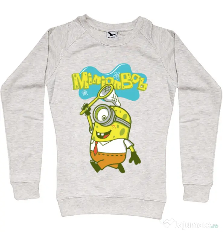 Bluza ADLER dama MinionBob Migdala melanj