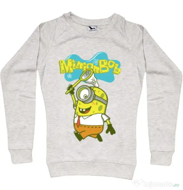 Bluza ADLER dama MinionBob Migdala melanj