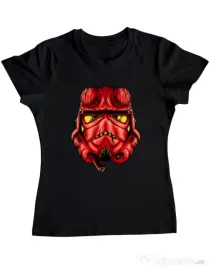 Tricou ADLER dama Helltrooperboy Negru