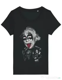 Tricou STANLEY STELLA dama Albert Rockeinstein Negru