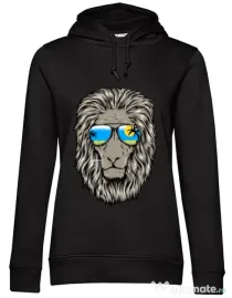 Hoodie dama cu gluga King of Summer Negru