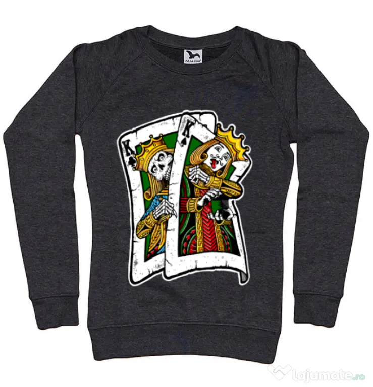 Bluza ADLER dama CARD Negru melanj