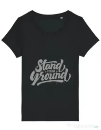 Tricou STANLEY STELLA dama Stand Your Ground Negru