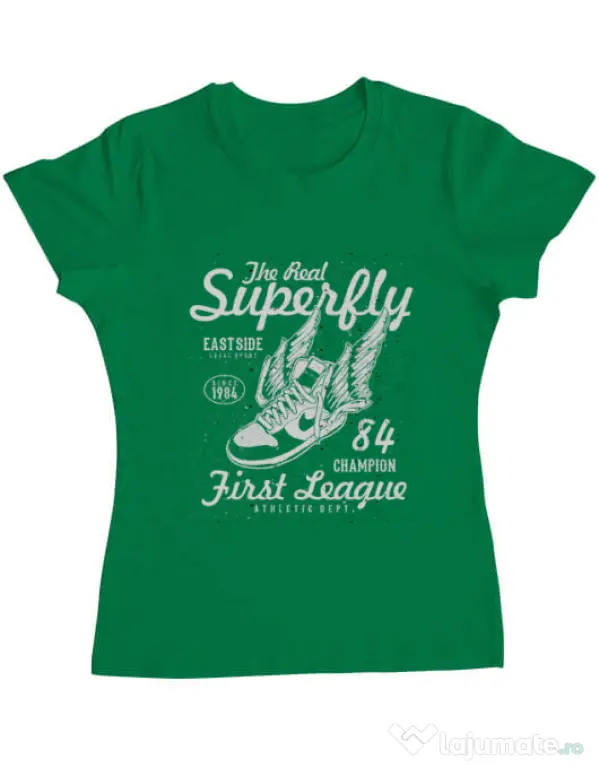 Tricou ADLER dama Superfly Verde mediu