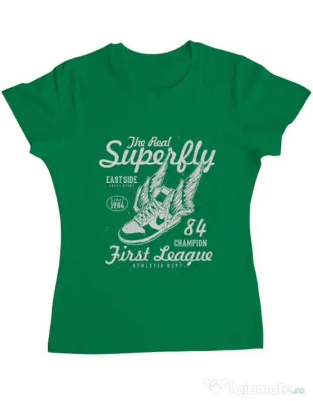 Tricou ADLER dama Superfly Verde mediu