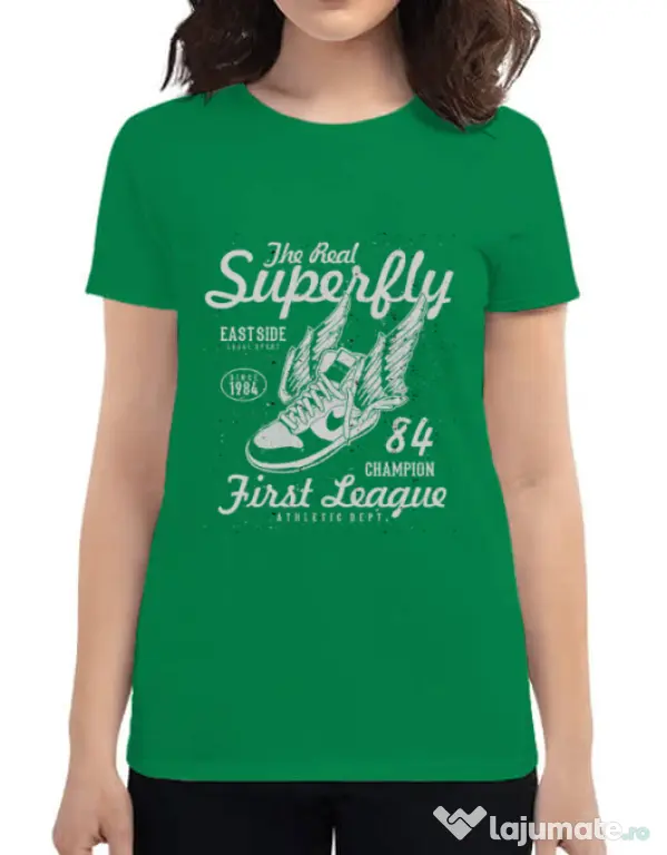 Tricou ADLER dama Superfly Verde mediu