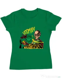 Tricou ADLER dama Hooman Verde mediu