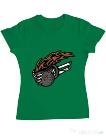 Tricou ADLER dama Coffee First Verde mediu