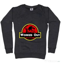 Bluza ADLER dama Worked Out Negru melanj