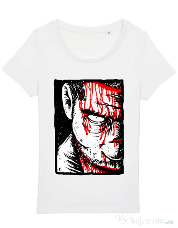 Tricou STANLEY STELLA dama Zomblood Alb
