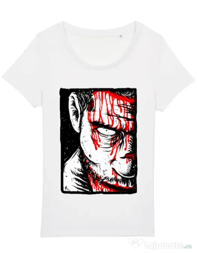 Tricou STANLEY STELLA dama Zomblood Alb