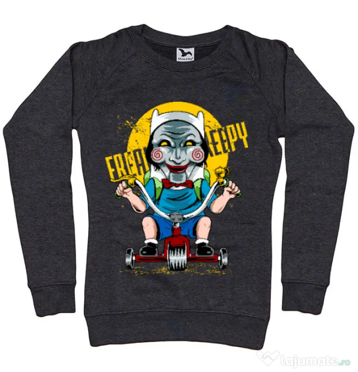 Bluza ADLER dama Real terror Negru melanj