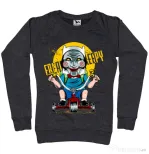 Bluza ADLER dama Real terror Negru melanj