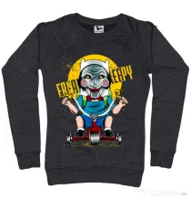 Bluza ADLER dama Real terror Negru melanj