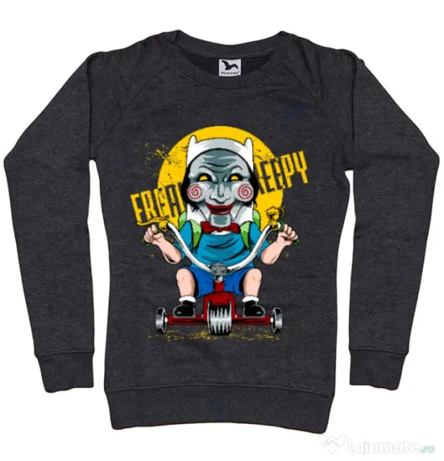 Bluza ADLER dama Real terror Negru melanj