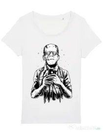 Tricou STANLEY STELLA dama Franselfiestein Alb