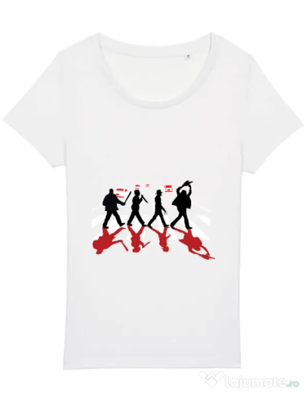Tricou STANLEY STELLA dama Abbey road killer Alb