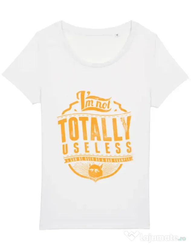 Tricou STANLEY STELLA dama Bad example Alb