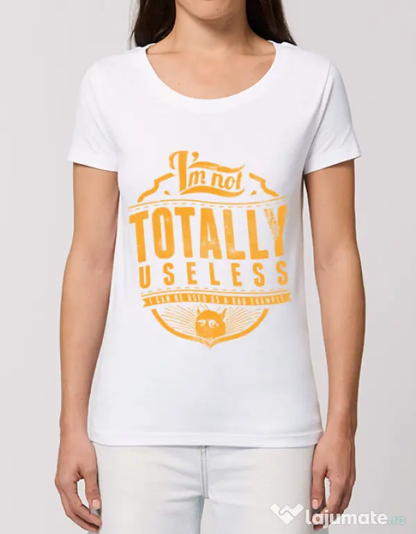 Tricou STANLEY STELLA dama Bad example Alb