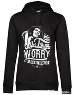 Hoodie dama cu gluga Bob tells me Negru