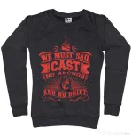 Bluza ADLER dama Cast no anchor Negru melanj