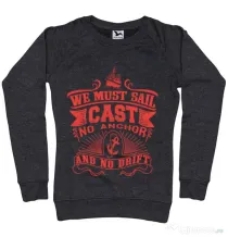 Bluza ADLER dama Cast no anchor Negru melanj
