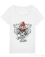 Tricou STANLEY STELLA dama Dead rockers Alb