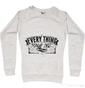 Bluza ADLER dama Everything will be ok Migdala melanj