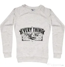 Bluza ADLER dama Everything will be ok Migdala melanj