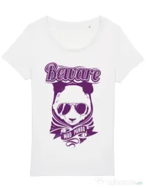 Tricou STANLEY STELLA dama Mad Panda Alb