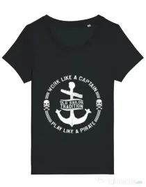 Tricou STANLEY STELLA dama Old sailor tradition Negru