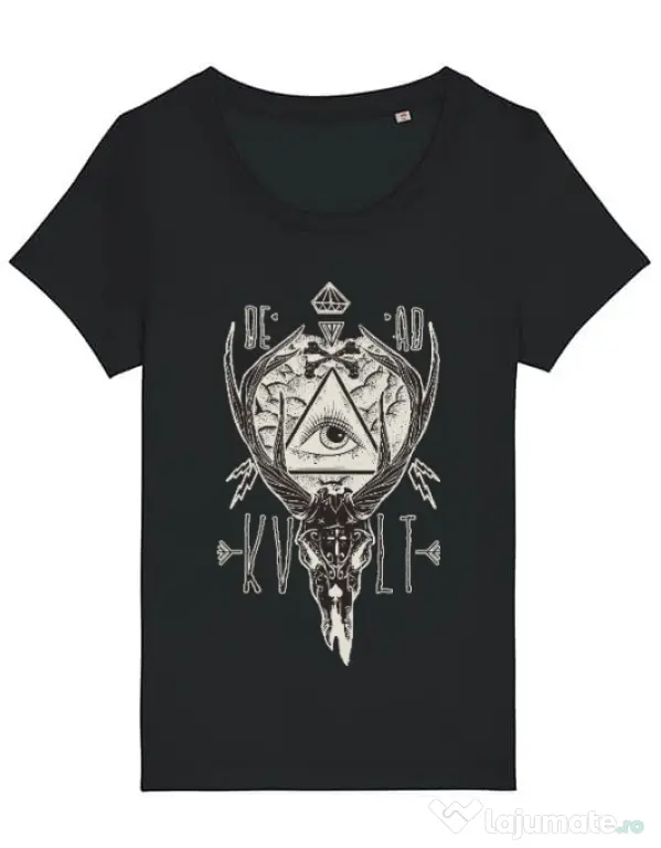 Tricou STANLEY STELLA dama Dead kult Negru